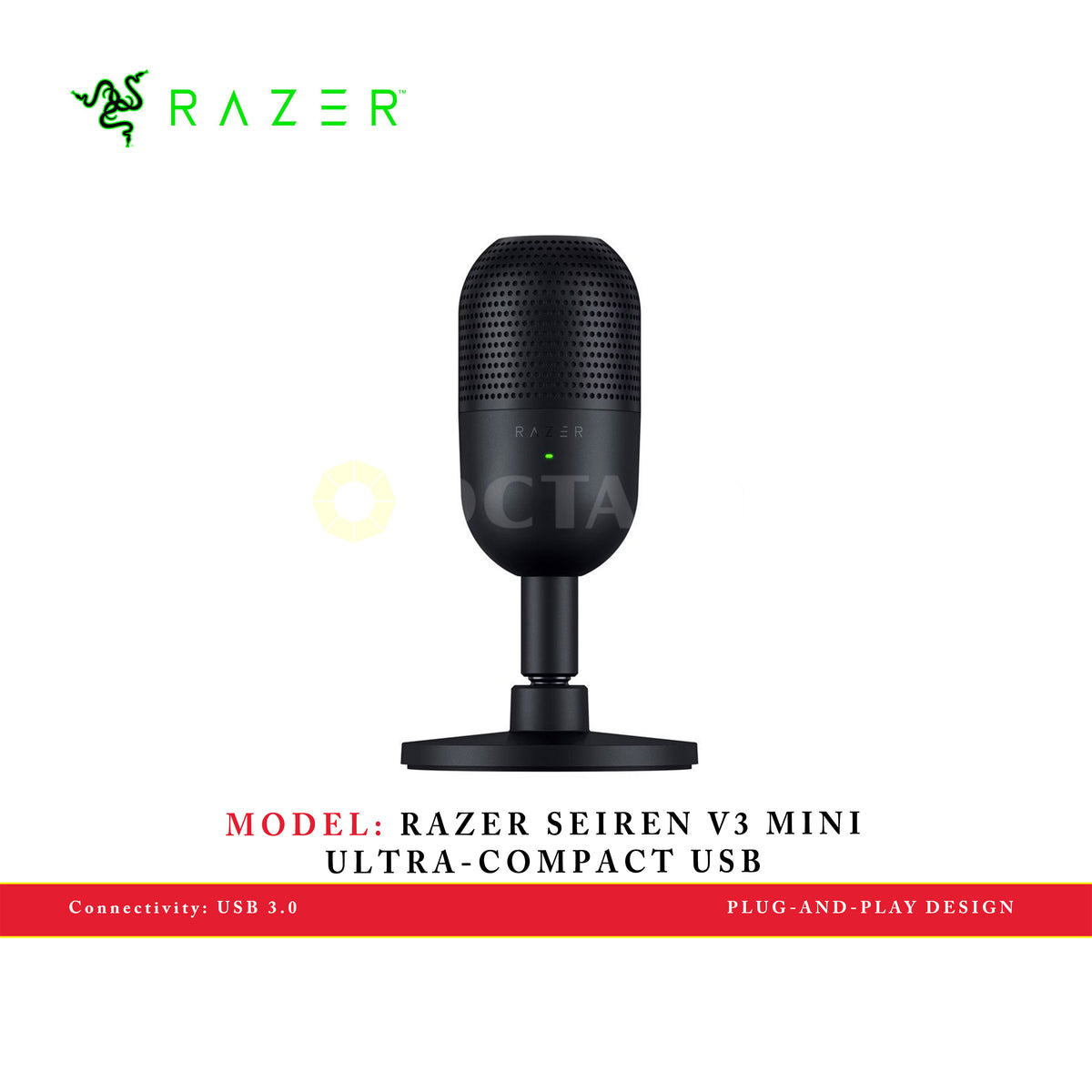 RAZER SEIREN V3 MINI USB Octagon Computer Superstore
