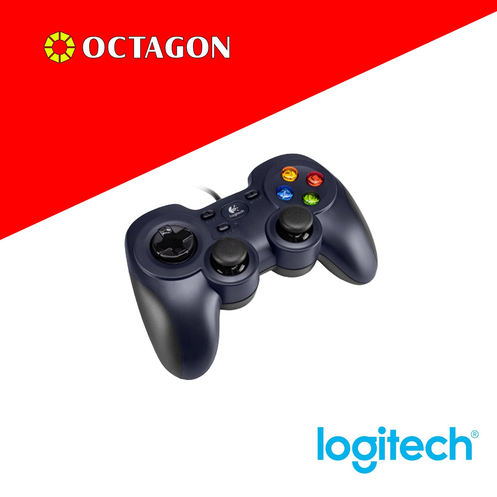 LOGITECH F310 WIRED GAMEPAD FOR PC 1.8M