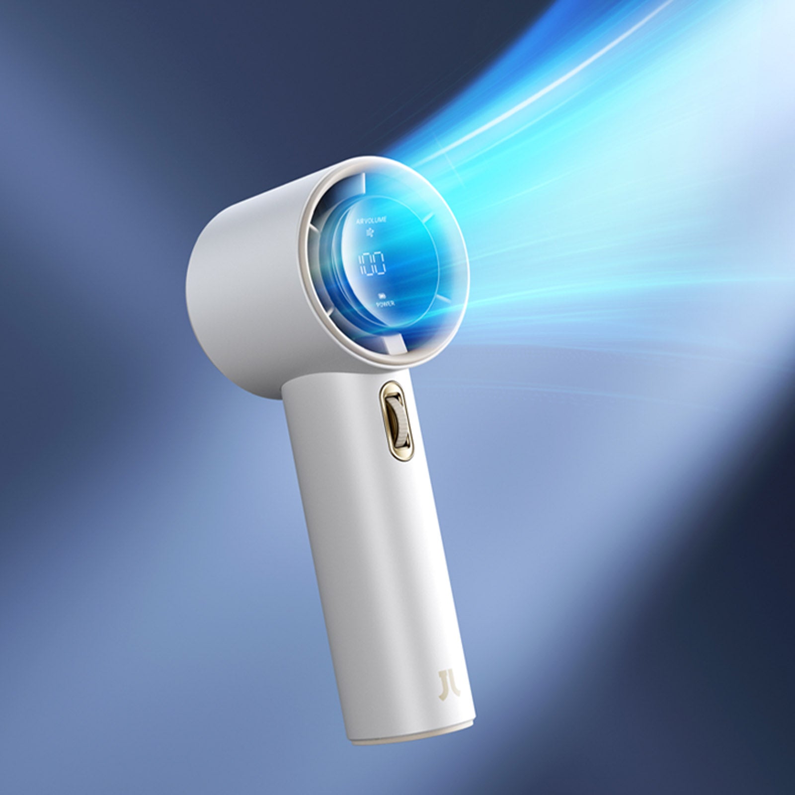 JISULIFE PRO1-FA53 3600MAH WHITE ABS HANDHELD FAN