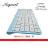 NORGICOOL NK2213-BL USB KEYBOARD COMPACT