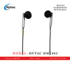 HYTAC HME803 SILVER METAL EARPHONE WITH MIC