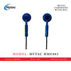 HYTAC HME804 BLUE METAL EARPHONE