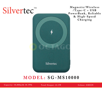SILVERTEC SG-MS10000-GN10000MAH PD MAG