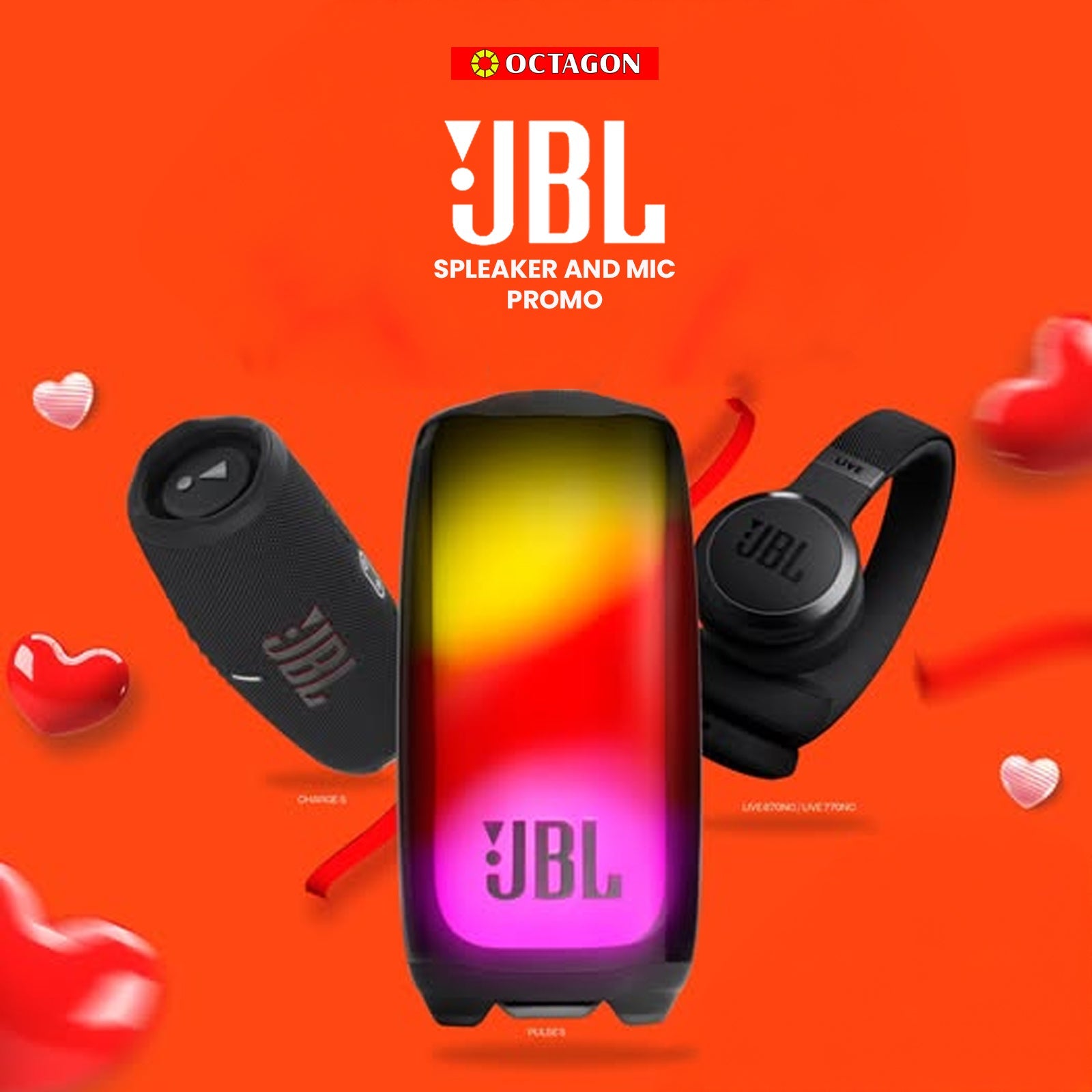 JBL Speaker and Mic Promo