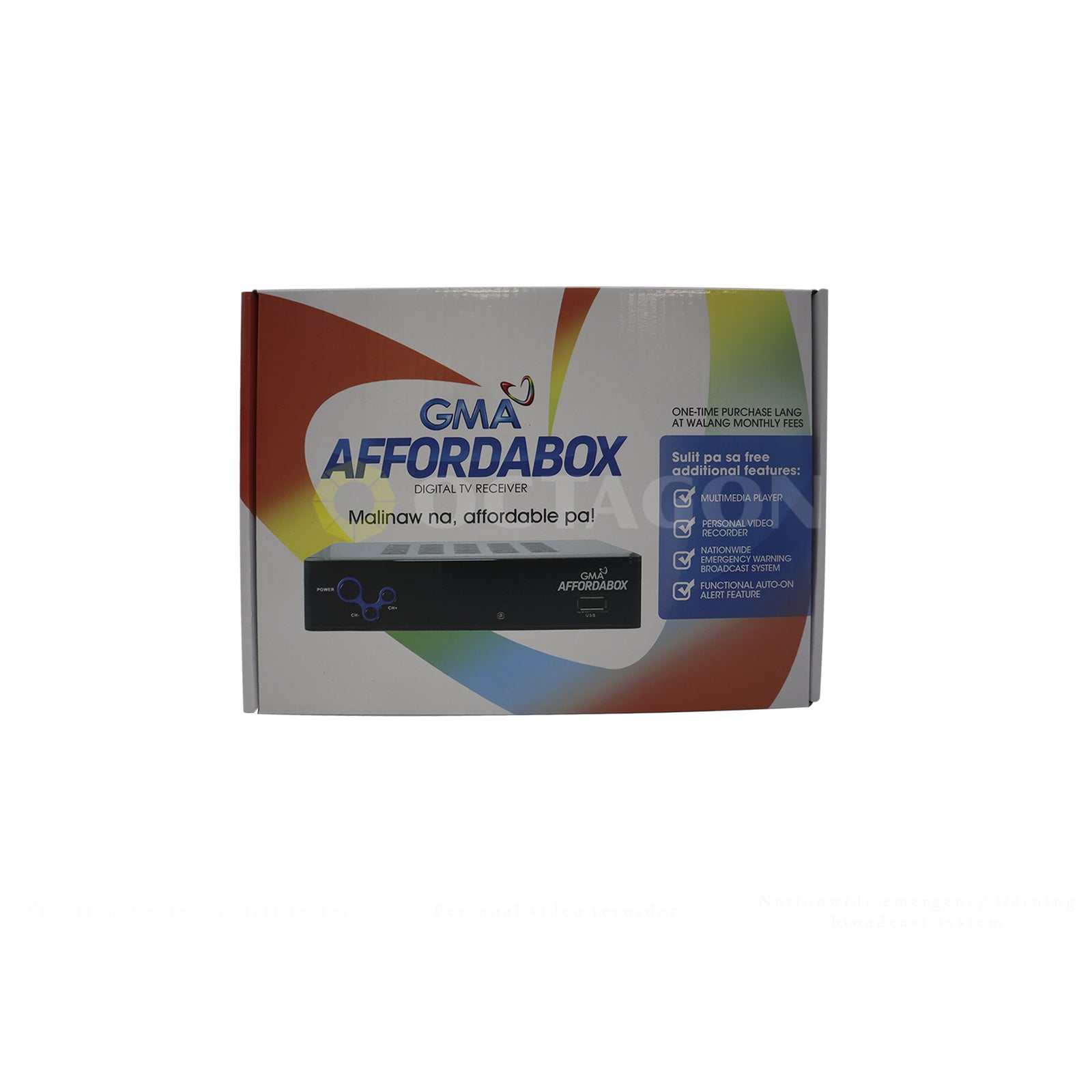 GMA AFFORDABOX DIGITAL TV RECEIVER