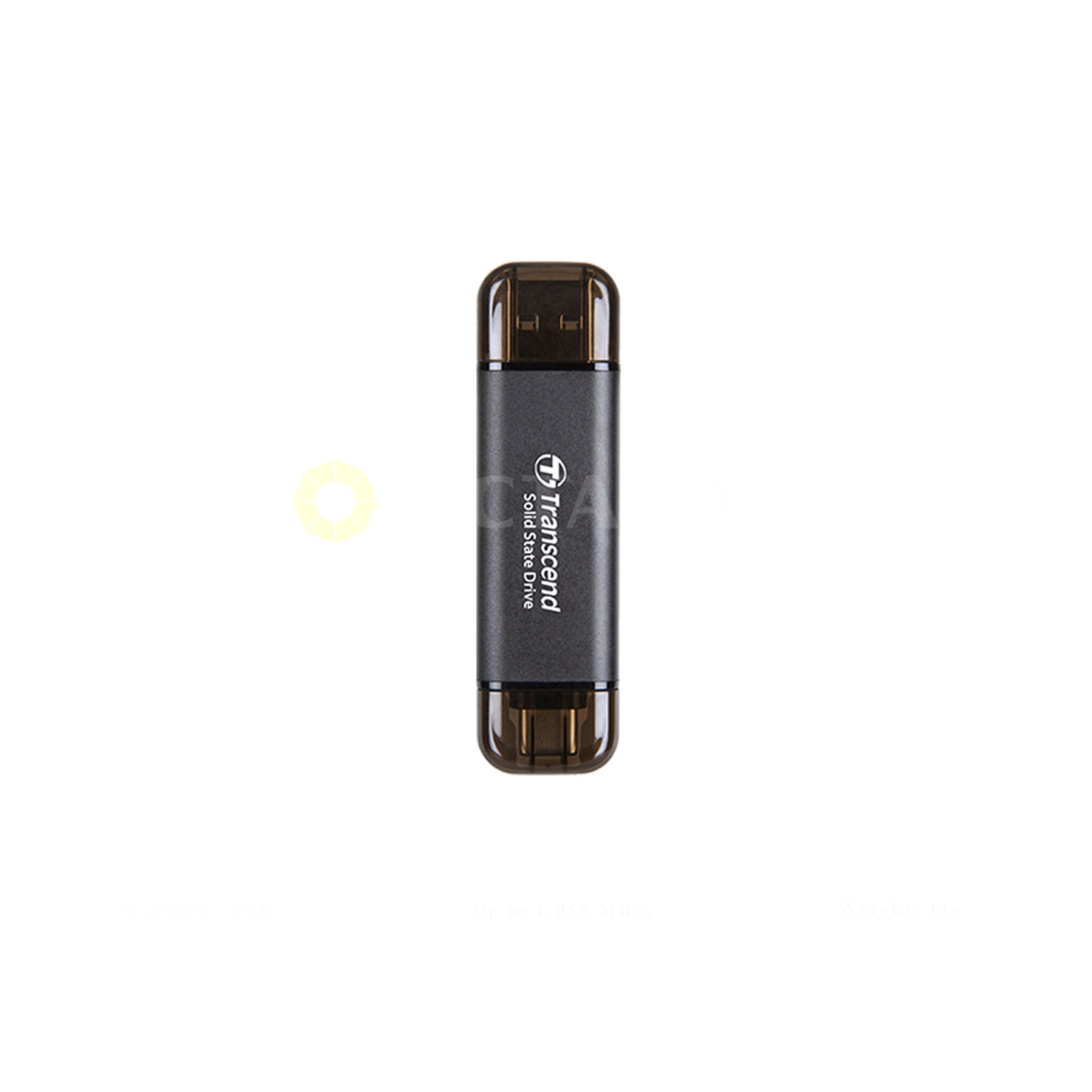 TRANSCEND TS1TESD310C 1TB EXTERNAL SSD BLK