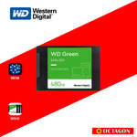 WD SSD 480GB AND 1TB GREEN SATA 3 GEN 3