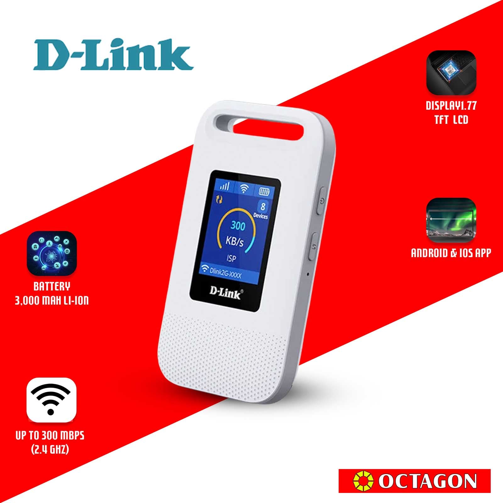 DLINK DWR-932M 4G LTE MOBILE ROUTER