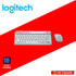 LOGITECH MK240 NANO WHITE+VIVID RED WIRE