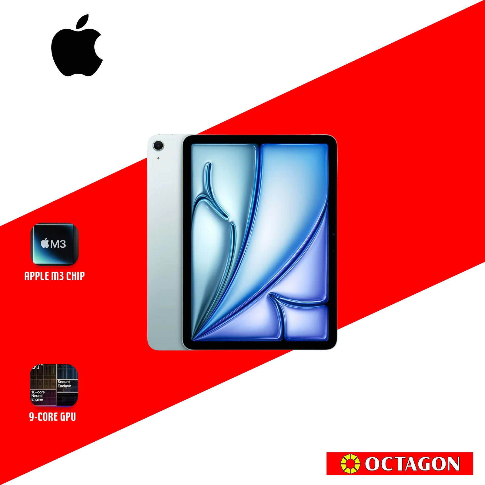 APPLE IPAD AIR 11 M3 128GB WIFI BU (MC9X4PP/A)