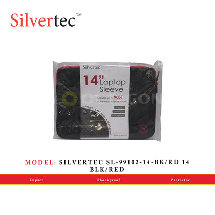 SILVERTEC SL-99102-14-BK/RD 14 BLK/RED