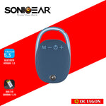 SONIC GEAR SONICGO! CLIPZ PORTABLE BT SPEAKER FM/ USB SLOT/ HAND FREE