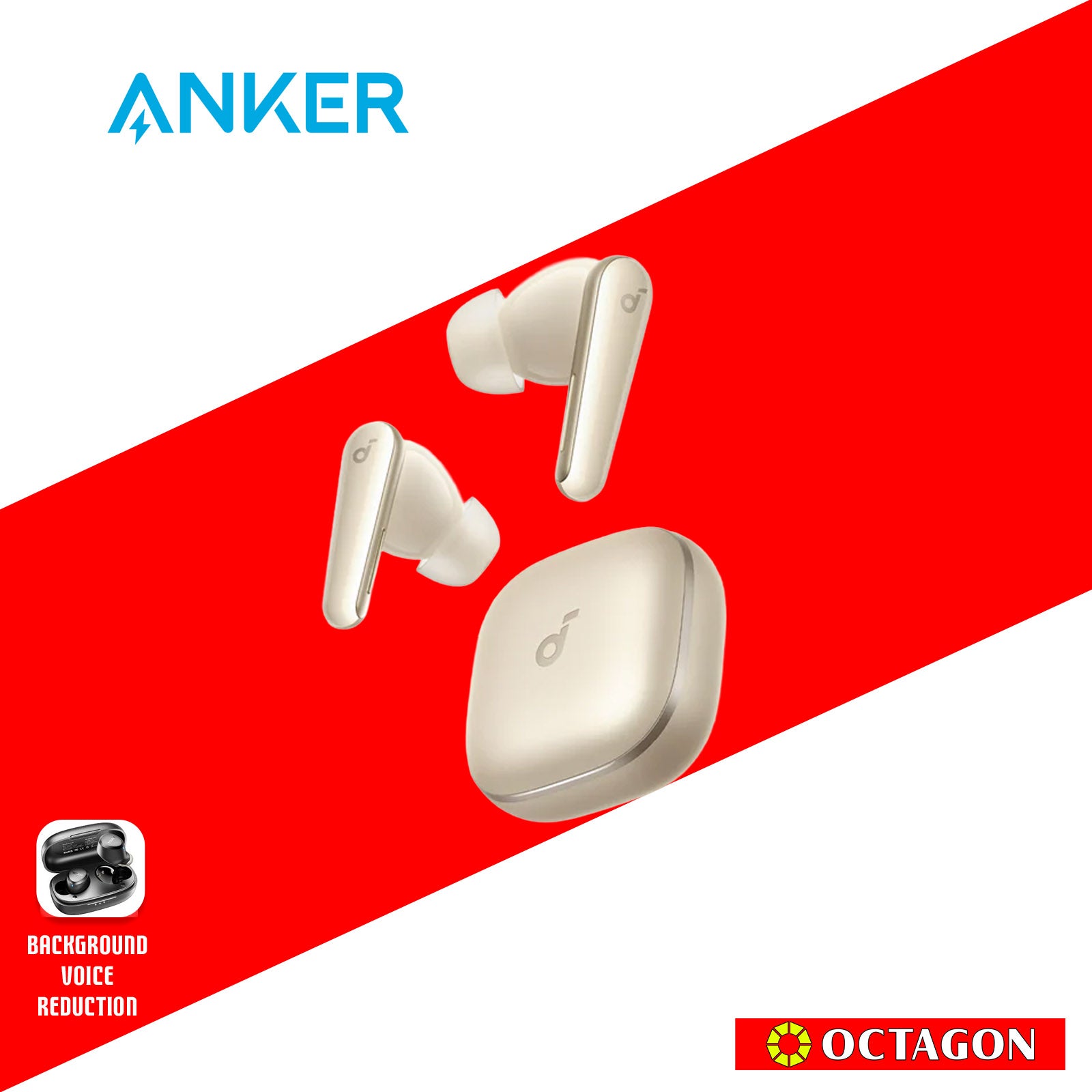 ANKER A3957HB1 LIBERTY 5 NC GOLD EARBUDS TWS SOUNDCORE