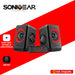 SONIC GEAR QUATRO 2 B. SPEAKERS