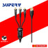 SUPERV RT66 BLACK (3 IN 1) CABLE 1.2M (OUTPUT TYPE C/ MICRO USB/ LIGHTNING/ INPUT USBA)