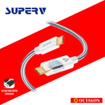 Superv  RT4-100 led charging cable 100W ,  100cm,