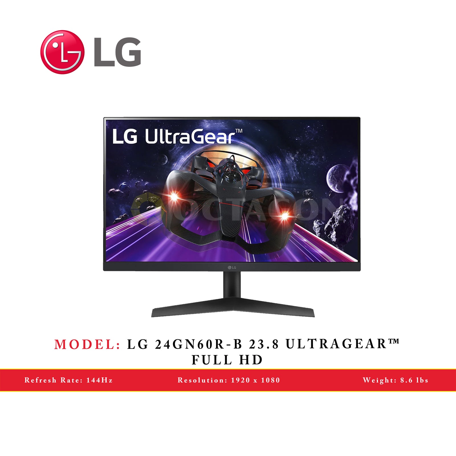 LG 24GN60R-B 23.8 ULTRAGEAR™ FULL HD