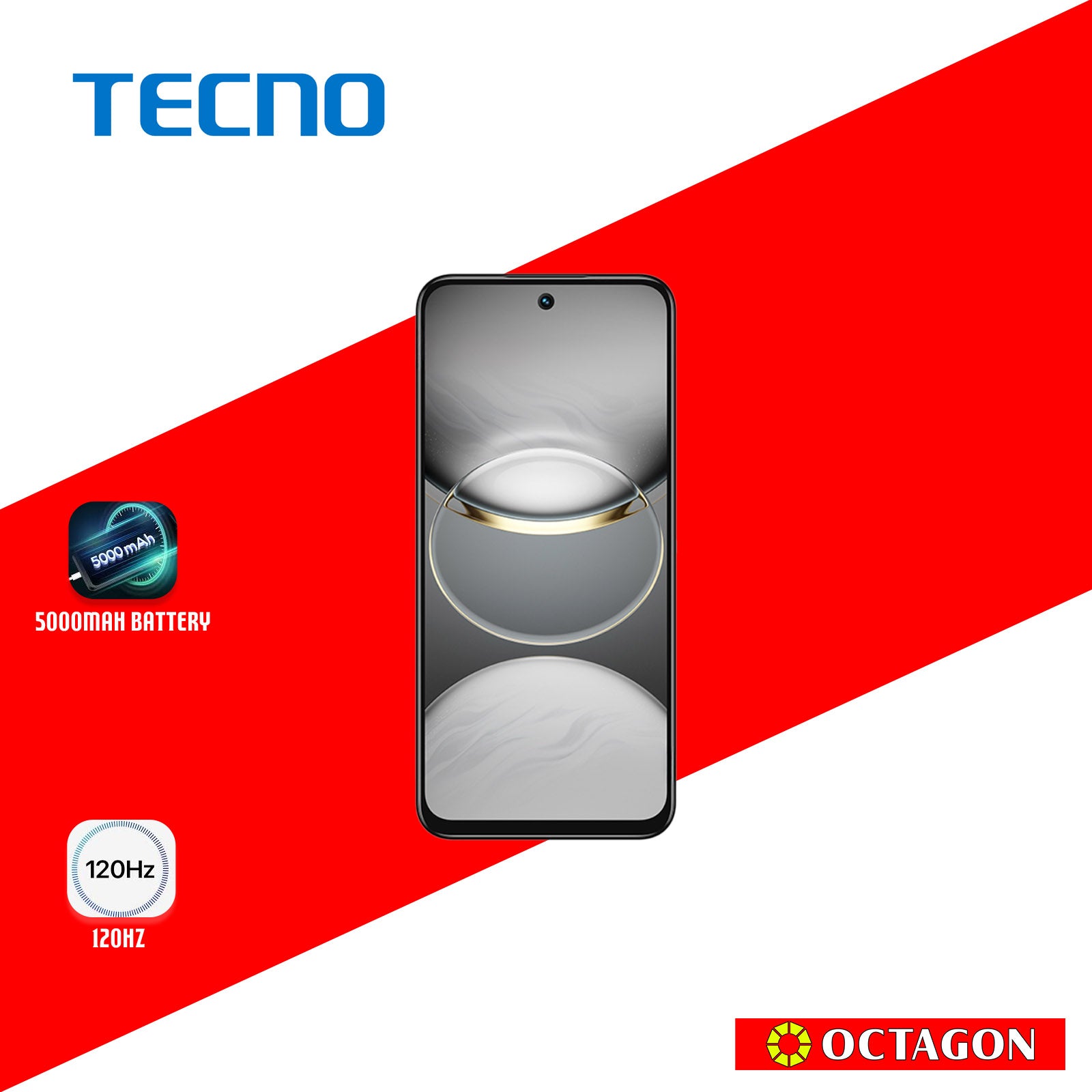 TECNO SPARK 30C KL5 8GB 256GB ORBIT WHITE