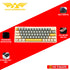 ARMAGGEDDON GMK-100  RGB TRIPLE MODE HOT SWAP MECH GAMING KEYBOARDS / 63 KEYS