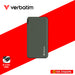 VERBATIM 66440 10000MAH LIGHTWEIGHT POWER PACK PD 18W + QC 3.0 18W (GREEN)