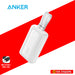 ANKER ZOLO A1680H21 WHITE 10K POWERBANK 30W BUILT-IN USB-C CABLE + LIGHTNING CABLE