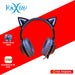 FOXXRAY FXR-BAL-62 BLACK/PINK SHINING CAT GAMING 3.5 JACK HEADSET