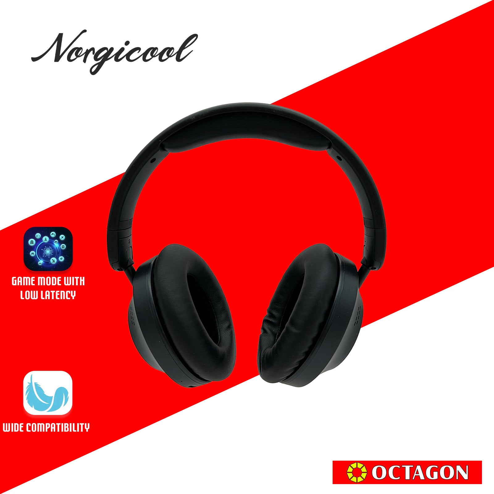 NORGICOOL H6080-BL BT5.4 HEADSET