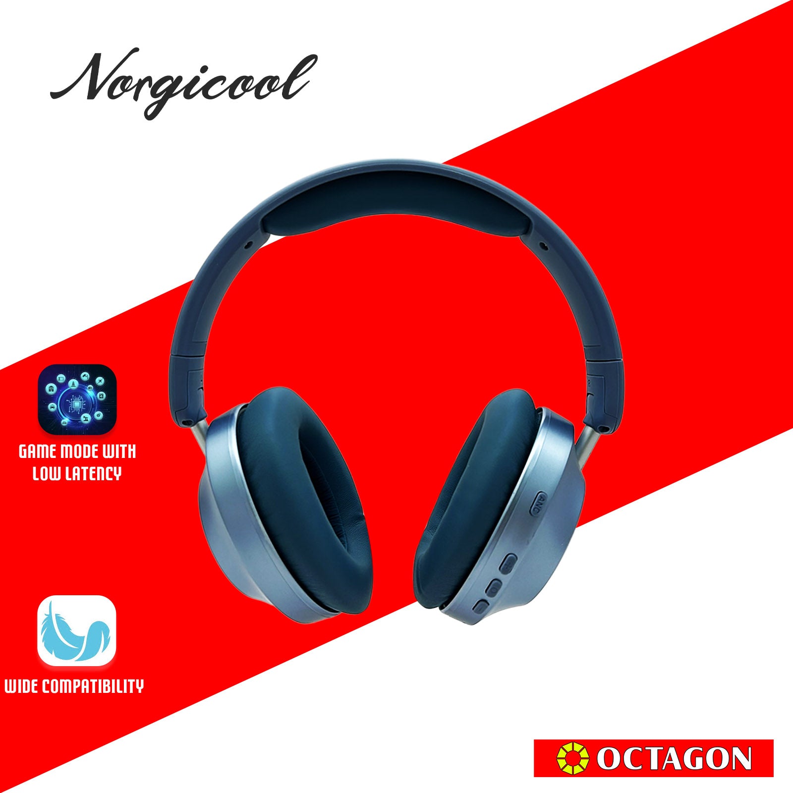 NORGICOOL H6080-BL BT5.4 HEADSET