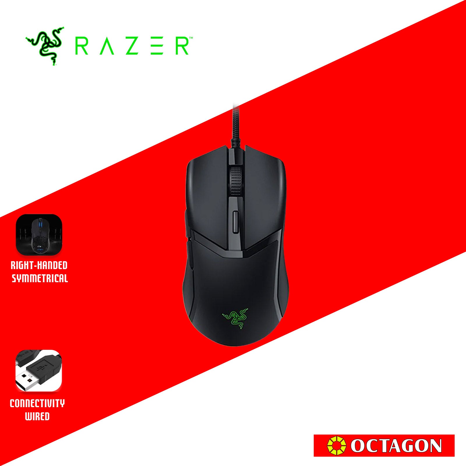 RAZER COBRA USB GAMING MOUSE – Octagon Computer Superstore