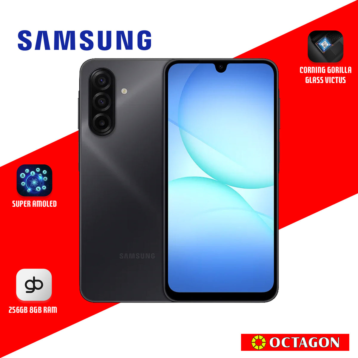 SAMSUNG GALAXY A17 LTE 8GB 256GB BLACK
