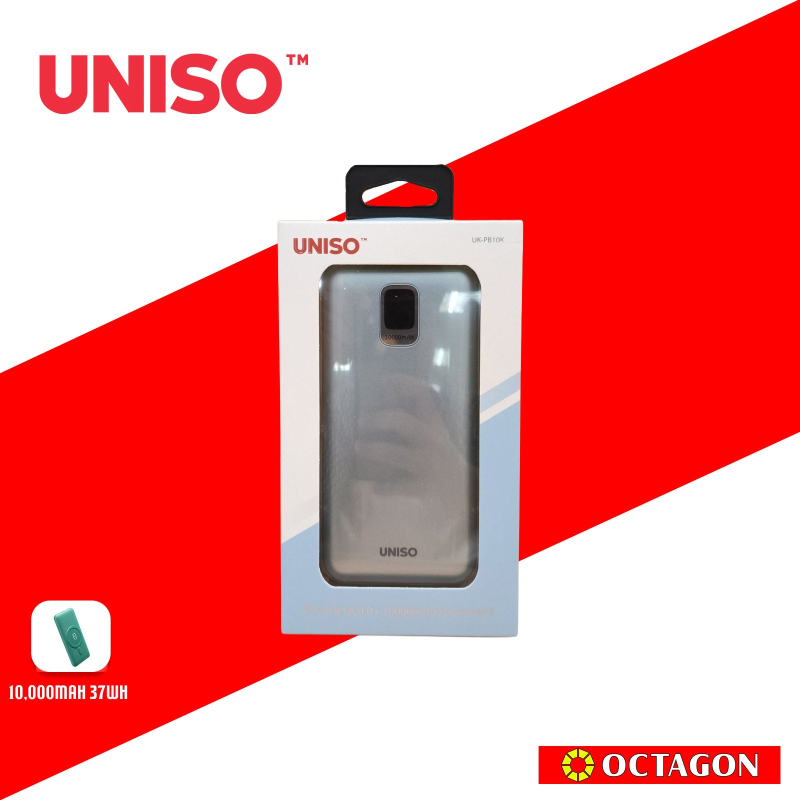 UNISO UK-PB10 10000MAH POWER BANK