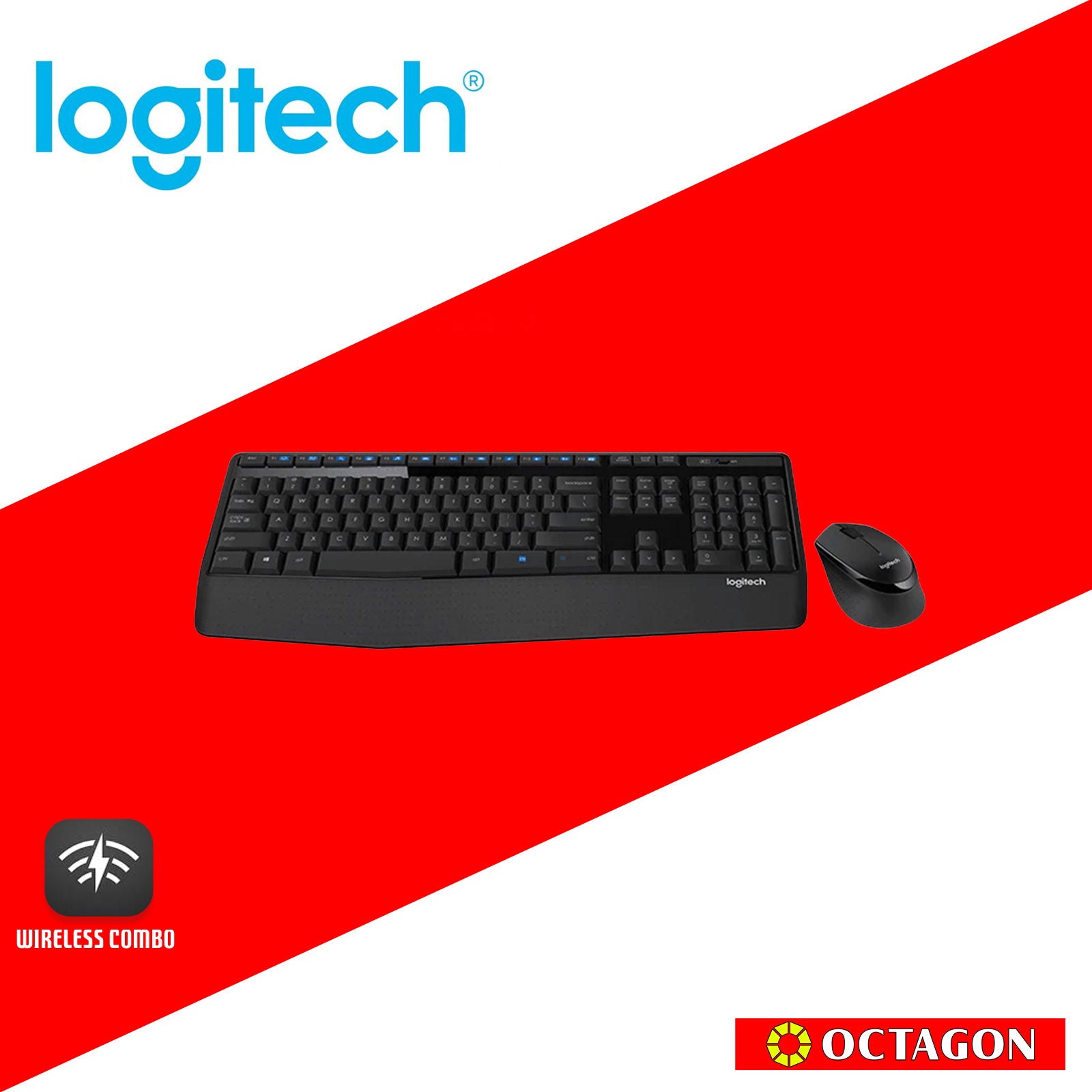 LOGITECH MK345 BLACK WL COMBO