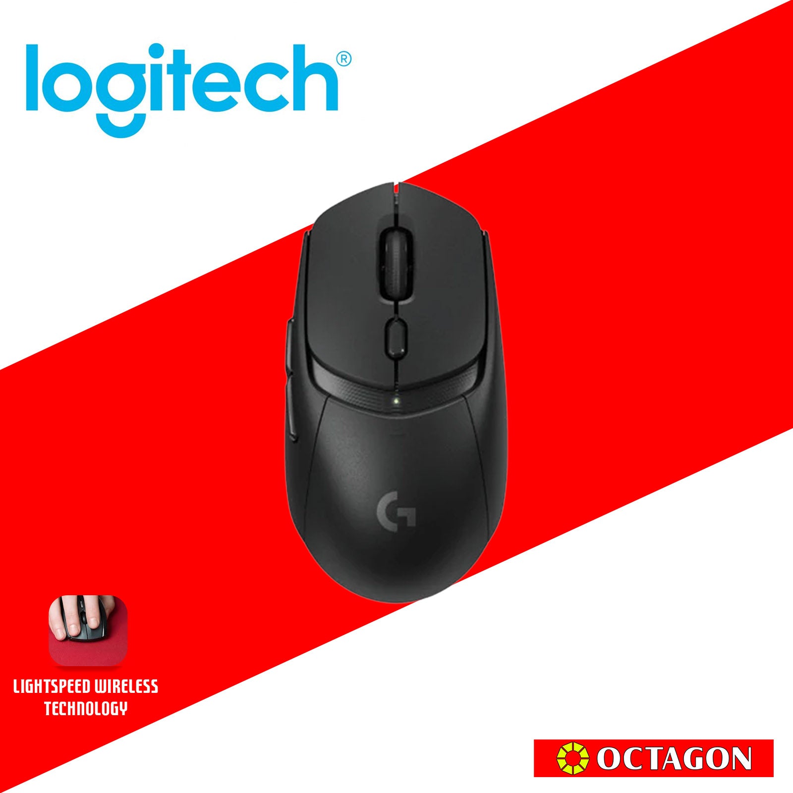 LOGITECH G309 BLACK LIGHTSPEED WIRELESS GAMING MOUSE