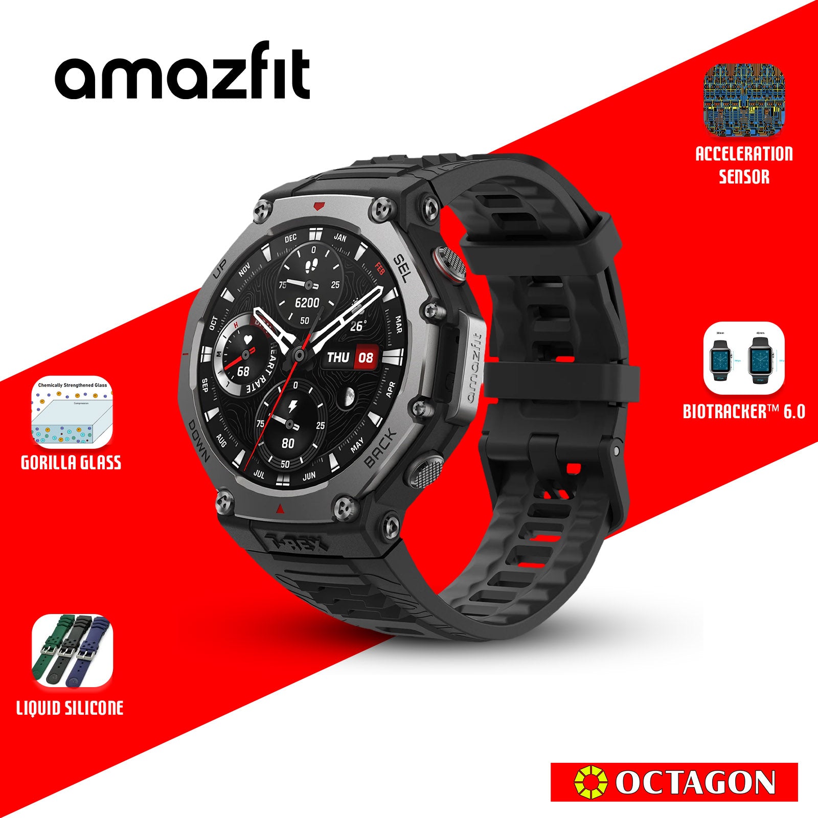 AMAZFIT T-REX 3 ONYX