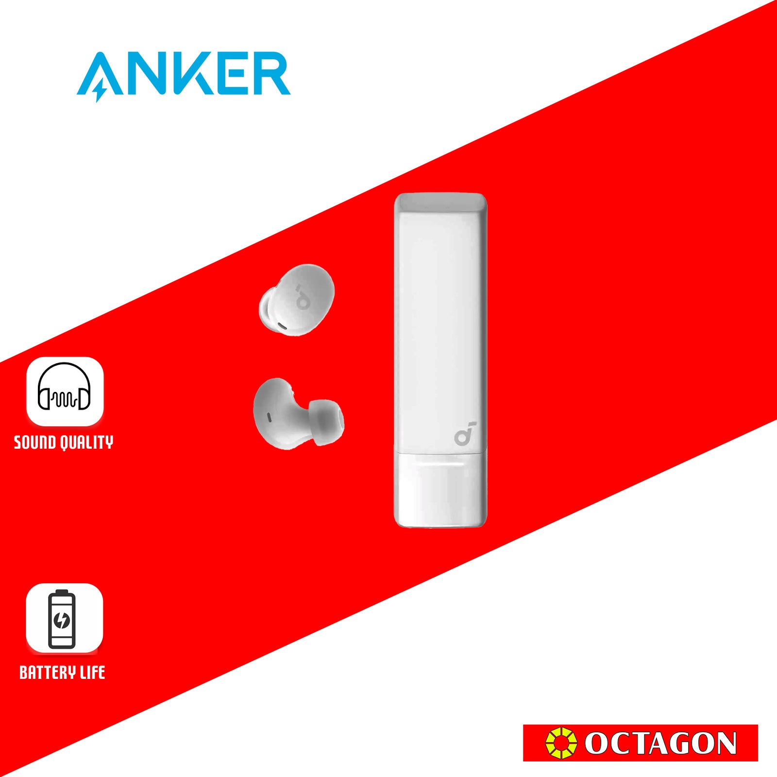 ANKER A3958H21 A30I WHITE EARBUDS TWS