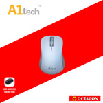 A1TECH AC-W650 2.4G WIRELESS MOUSE 1600 DPI WHITE GREY/PURPLE/PINK/GREY