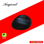 NORGICOOL NVM05 WIRELESS MOUSE GREEN/PURPLE/BLACK
