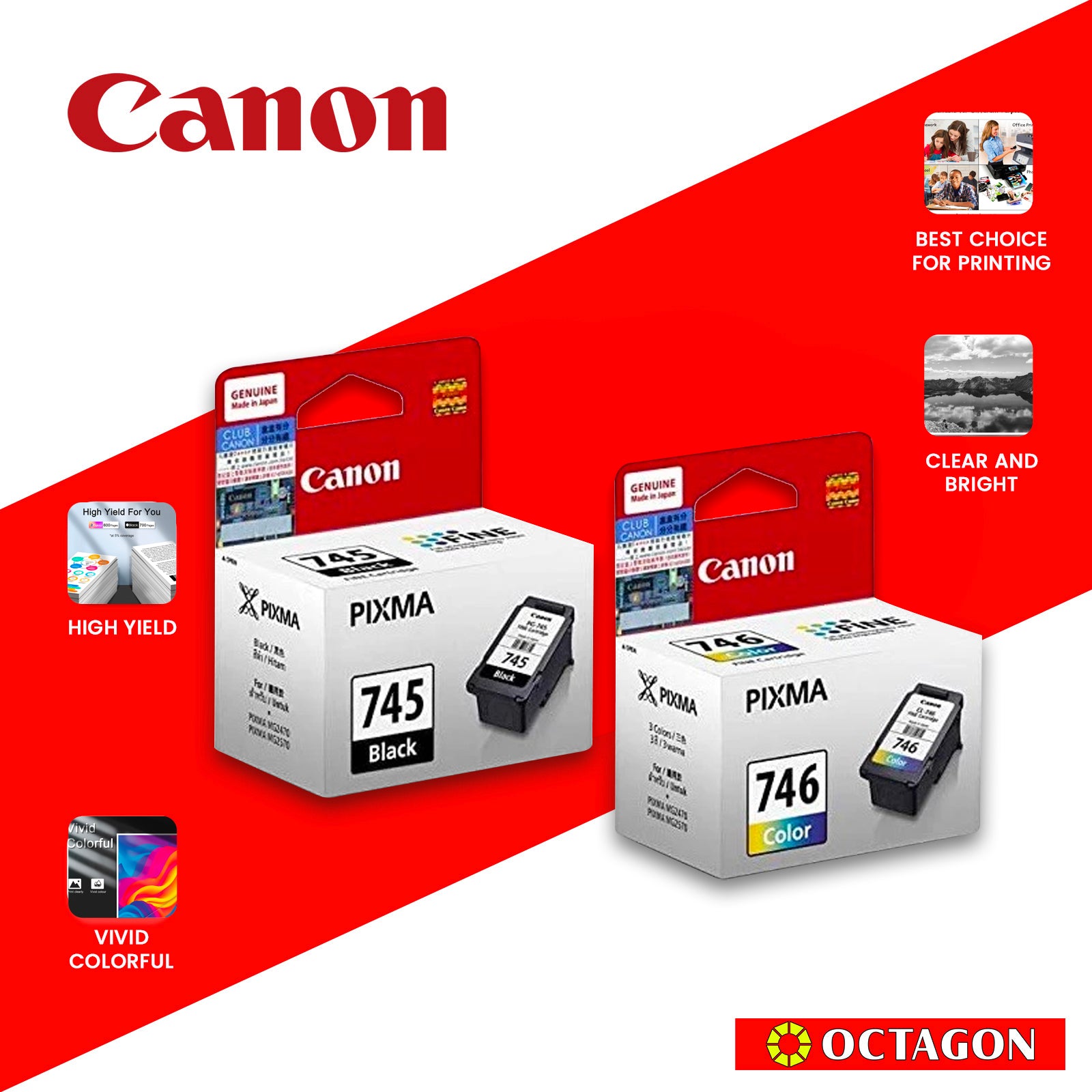 CANON CL-746 COLOR CARTRIDGE