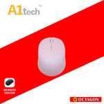 A1TECH AC-W310 2.4G RECHARGEABLE WIRELESS MOUSE 1600 DPI PINK/BLUE/WHITE/BLACK