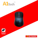 A1TECH AC-W650 2.4G WIRELESS MOUSE 1600 DPI WHITE GREY/PURPLE/PINK/GREY