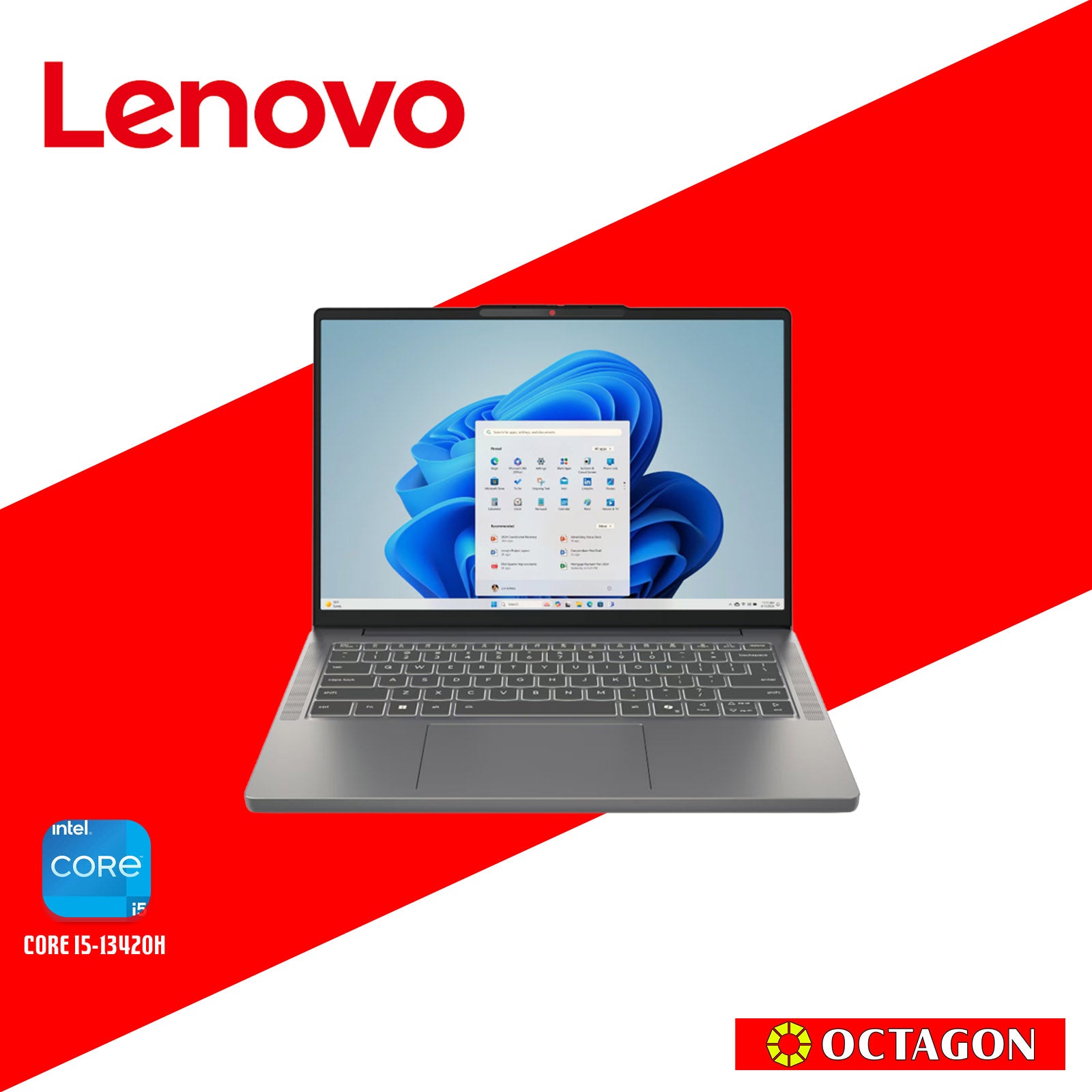 LENOVO IP S3I-15 (83K1001PPH)/ CORE I5-13420H/ 8+8GB/ 512GB SSD/ 15.3/ WIN 11/ OFFICE H&S/ GRY/