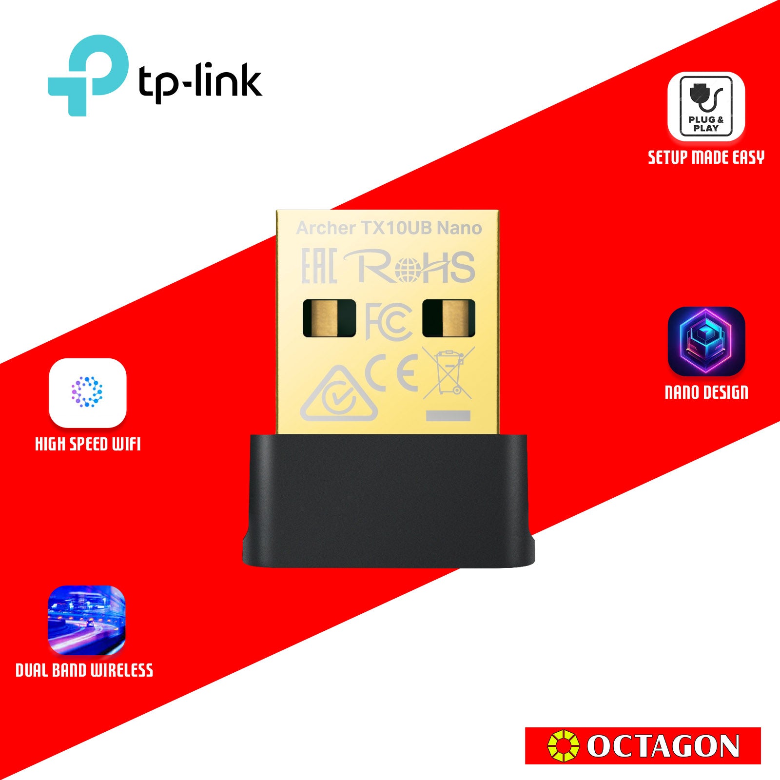 TPLINK ARCHER TX10UB NANO