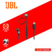 JBL T310C BLACK WIRED EARPHONES WITH MIC