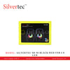 SILVERTEC SB-90 BLACK/RED USB 2.0 LED