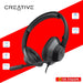 CREATIVE HS-720 V2 EF0960 HEADSET USB NOISE CANCELLING CONDENSER MIC