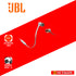JBL T110 WHITE IN EAR EARPHONES W/ MIC