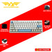 ARMAGGEDDON GMK-100  RGB TRIPLE MODE HOT SWAP MECH GAMING KEYBOARDS / 63 KEYS