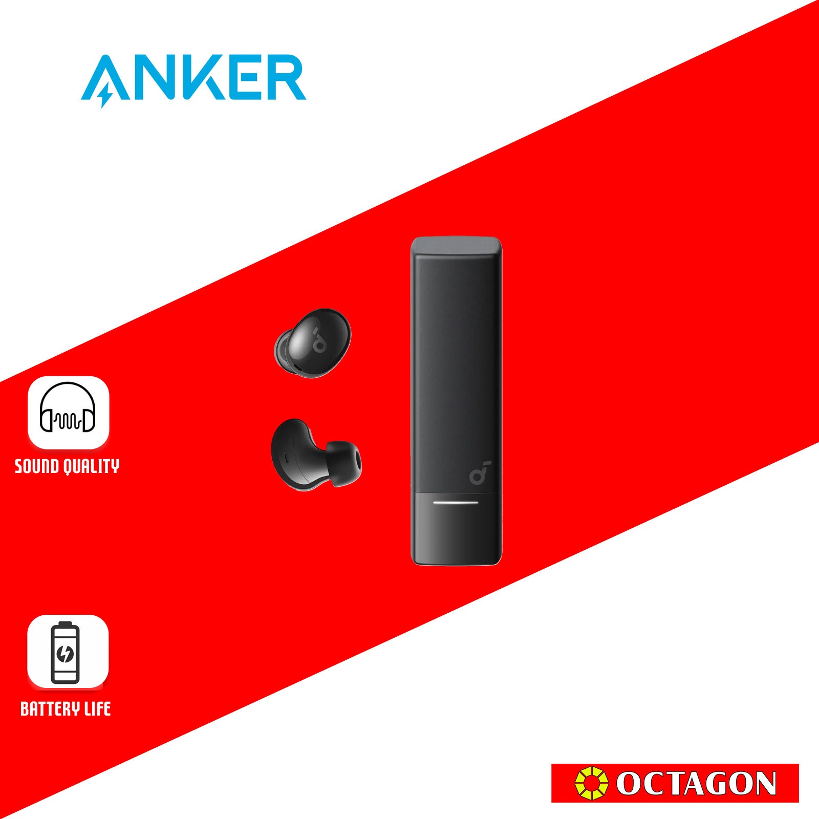 ANKER A3958H11 A30I BLACK EARBUDS TWS