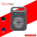 SILVERTEC SPBT-10601 USB/TF/AUX/FM/15W PORTABLE LED KARAOKE BT SPEAKER W/ HANDLE & WIRED MICROPHONE/ LITHIUM 3.7V/2400MAH