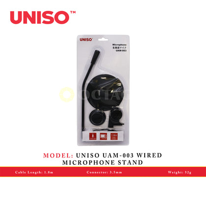 UNISO  UAM-003 WIRED MICROPHONE STAND